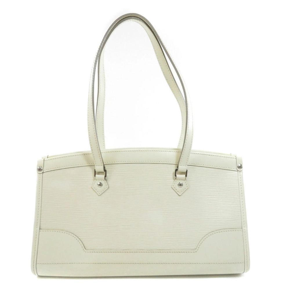 Louis Vuitton Leather Handbag Epi Madeleine Black